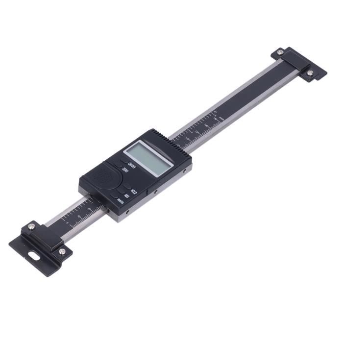 Pied à Coulisse Numérique Fibre De Carbone 150mm/300mm - Mesure Profondeur Précise, Léger Et Durable