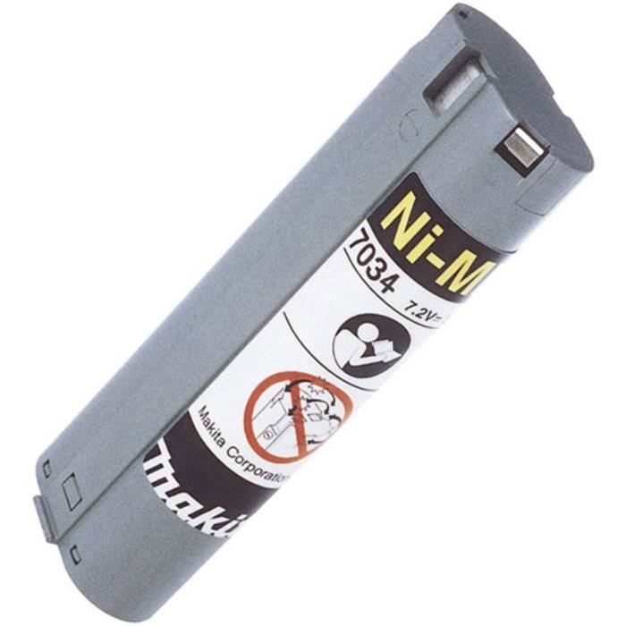Batterie NiMH Makita 193888-6 – 7.2V 2.5Ah - vue 3