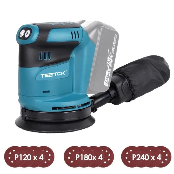 Ponceuse Excentrique MAKITA 18 V - 125 MM - Sans Batterie, Ni Chargeur - DBO180Z : , Vente En Ligne PSA60003