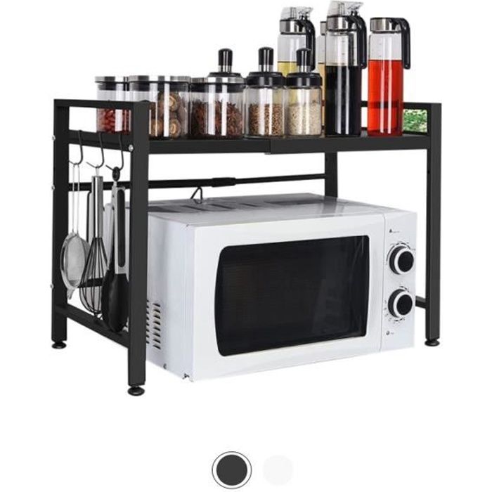 Lazy Susan Organ Ur Rotatif à 3 Niveaux En Acier Carbone Pour épices Et