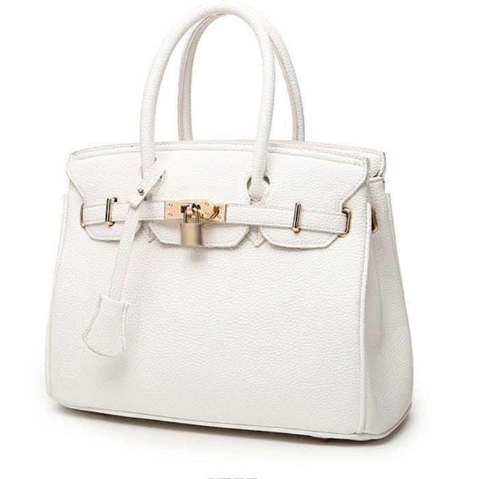 Sac à Main Atmosphere Blanc Neuf Sans étiquette - Pour Femme, Style Pratique Et épuré