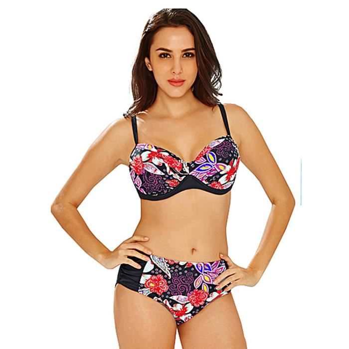 Maillot de bain grande taille femme - Cdiscount