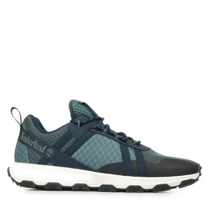 Timberland Basket à Lacets Timberland Winsor Trail - TIMBERLAND - Homme - Bleu sombre - Plat - Cuir
