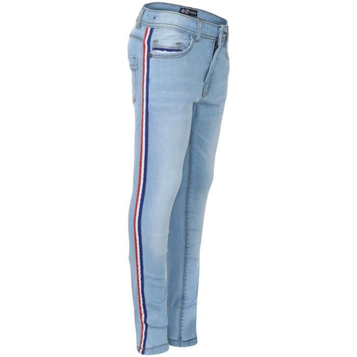 Jeans Maternité Élastique Oneforus - Denim Déchiré Pour Femmes Enceintes
