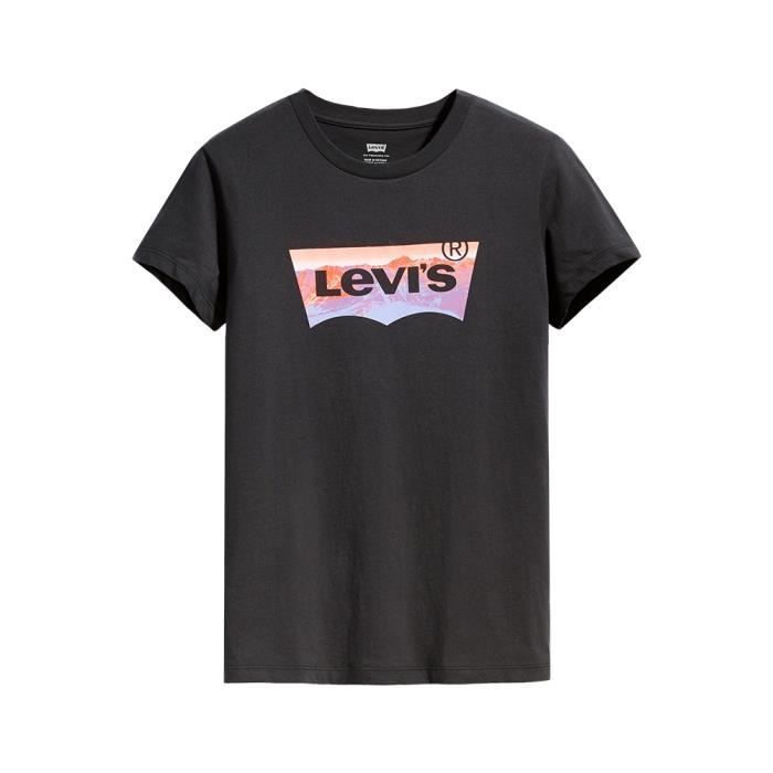 Tee shirt levis noir femme top