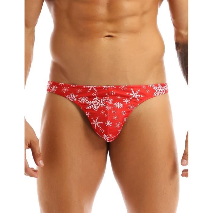 Slip de hotsell noel homme