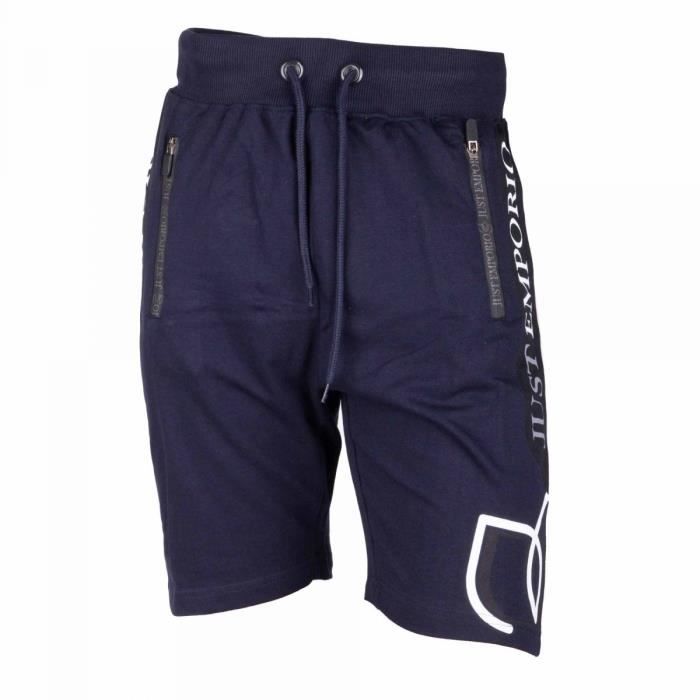 Short Homme Running Sport Bermuda Jogging Coton - Cuissard Léger Respirant, Plusieurs Couleurs Dont Rouge - Idéal Course, Fitness, Travail