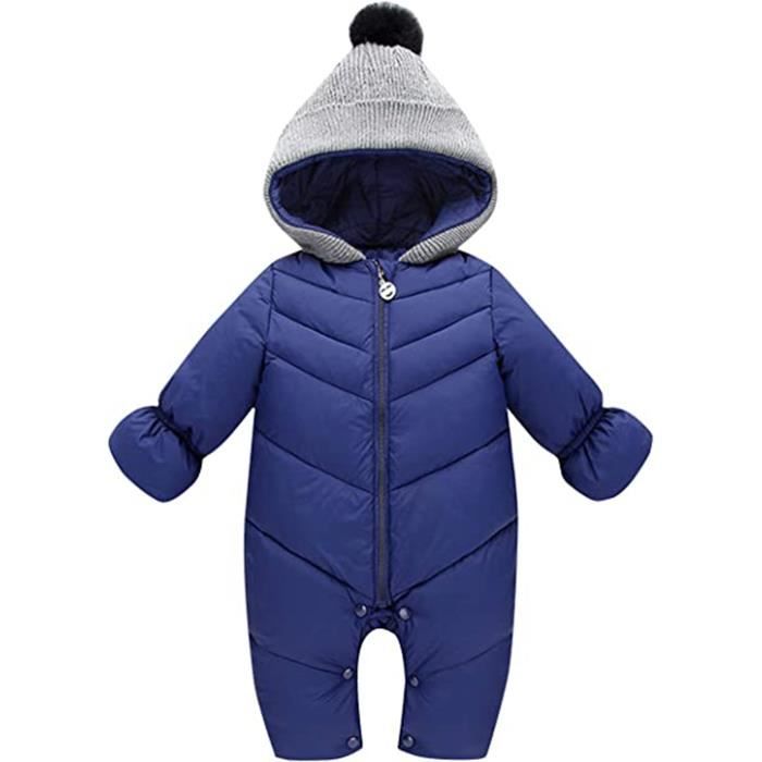 Combinaison Hiver Chaud pais Doudoune B b Gar on Fille Anti Vent