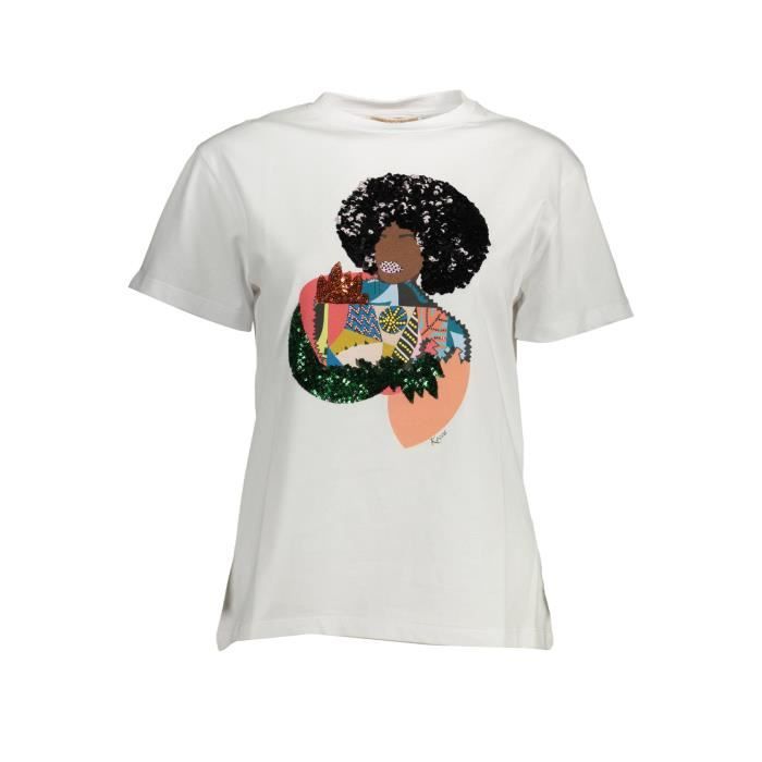 KOCCA T-shirt Femme Blanc Textile SF12368