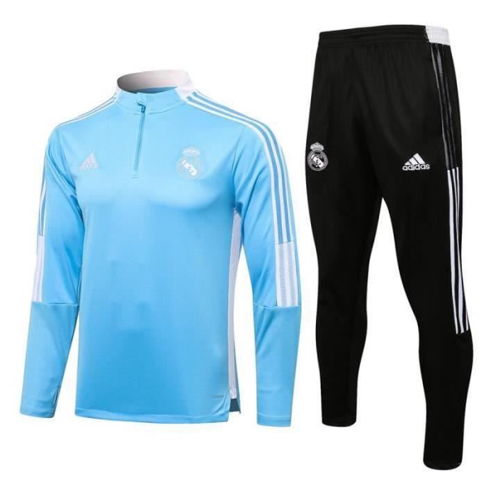 Survetement de Foot REAL MADRIDx 2021 2022 Homme Nouveau Maillot de Football Pas Cher Survet Kit Cdiscount Sport