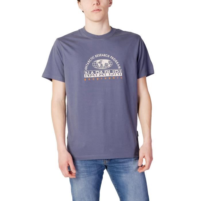 T shirt homme violet store