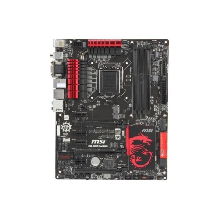 Carte mère MSI Z87-GD65 Gaming atx DDR3L LGA 1150 ATX - Msi