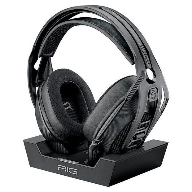 Casque Gaming NACON RIG 800 PRO HX – Sans Fil, Socle de Chargement, 40 mm - vue 5