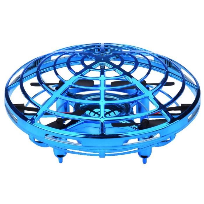 Drone intelligent RC avec capteurs Quycopter Gyro Fly Ball Induction incassable