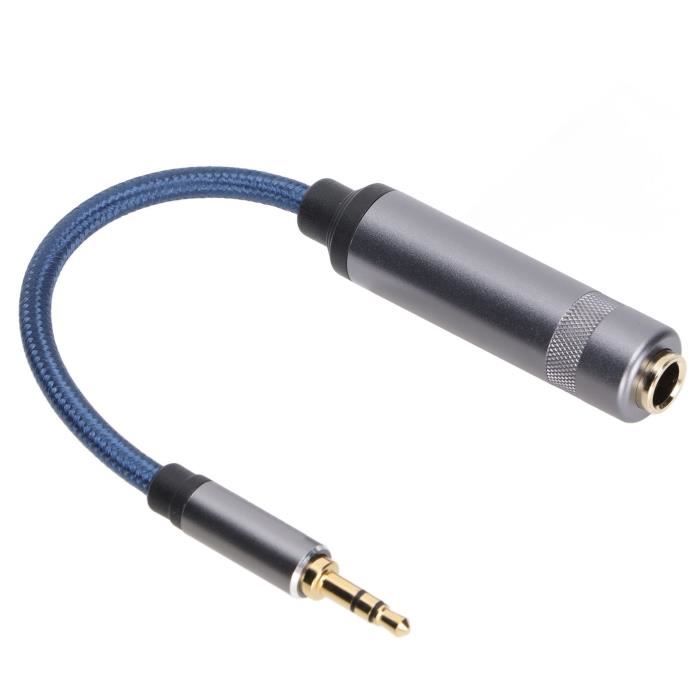 Adaptateur 3.5mm Mâle Vers USB-C Femelle - Câble Plat Pour écouteurs Sur Smartphone Récent