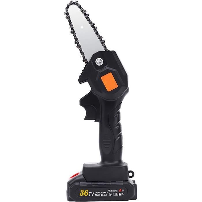 Mini Tronçonneuse à Batterie 6 Pouces, Aoresac Tronconneuse Électrique Sans Fil avec Mini Tronçonneuse à Batterie 6 Pouces, Aoresac Tronconneuse Électrique Sans Fil avec