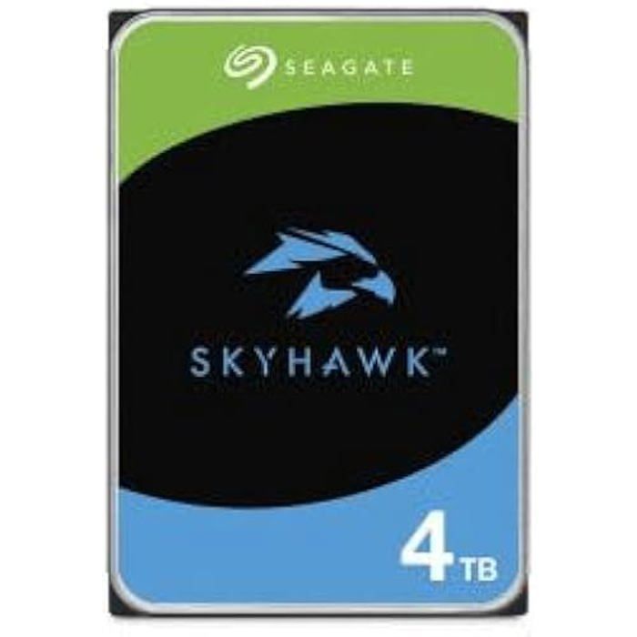 HDD SEAGATE SKYHAWK 4 To SATA 6 Gb/ 5400 RPM 256 Mo CMR