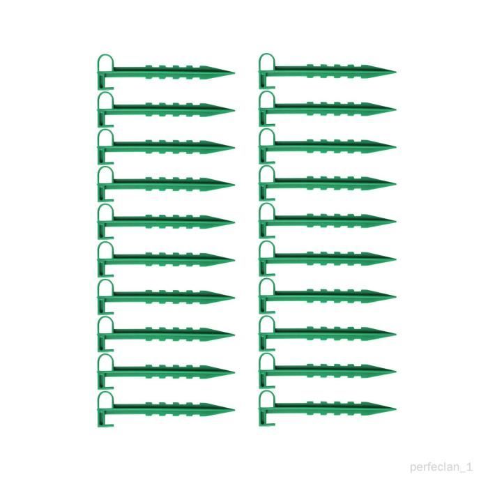 CENPEK Connecteurs Droits Pour Piquets Lot De 16 Piquets De