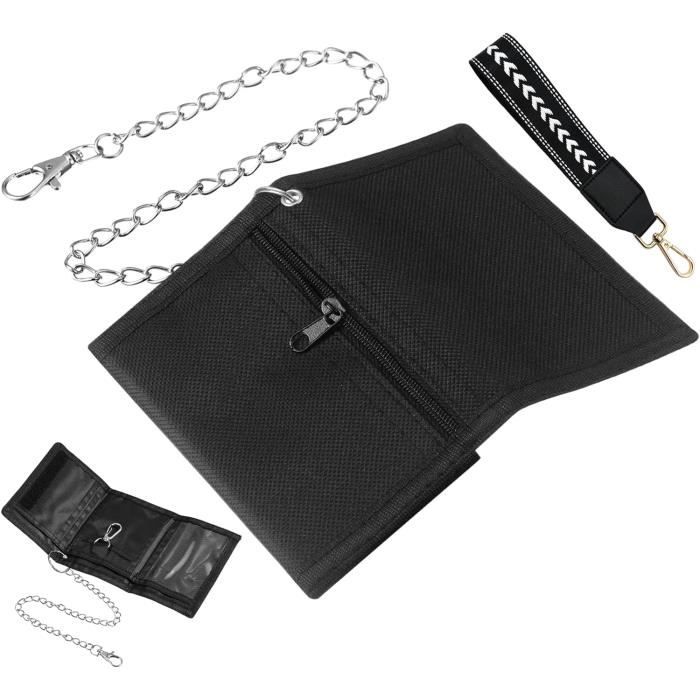 Porte Monnaie Enfant Football - Portefeuille Garçon Fille Avec Porte-Clés Polyester 24x12cm