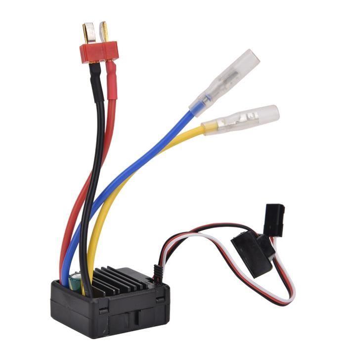 Combo Moteur ESC Crawler 1/10 Combo Moteur Brossé 13T + ESC 60A étanche - Pour Crawler RC 1/10 Combo Moteur ESC Crawler 1/10 Combo Moteur Brossé 13T + ESC 60A étanche - Pour Crawler RC 1/10