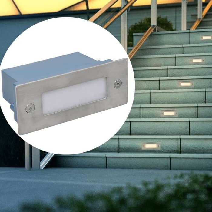 VIDAXL Lampe escalier encastrée - vue 2