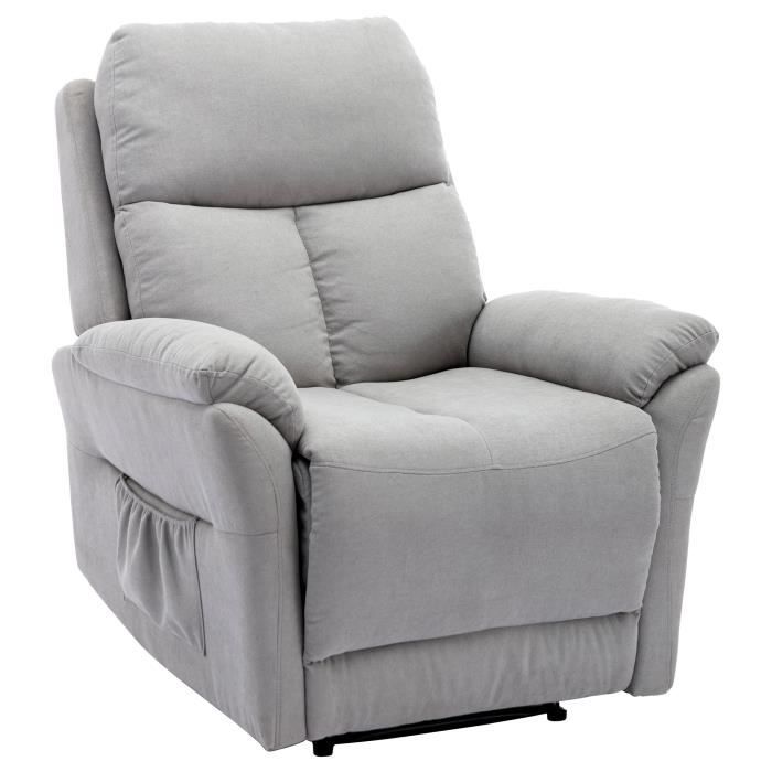 Coussin Repose-tête Pour Chaise Longue, Lit, Canapé – Rembourrage éponge, Housse Amovible – Confort Cervical, Gris