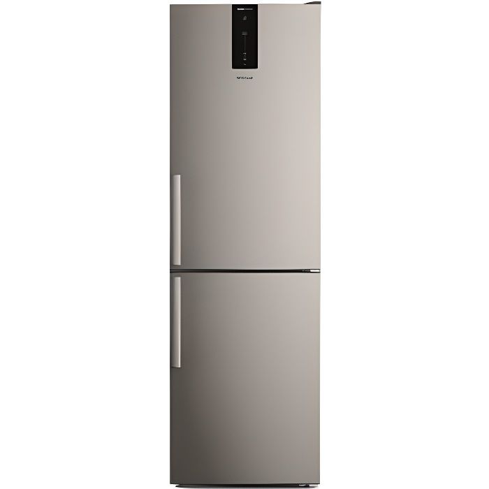 Réfrigérateur congélateur bas WHIRLPOOL W7X82OOXH - 231L + 104L - No frost - Classe énergétique E