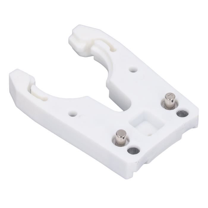 Dioche 30 Porte-outils Pince Iso30 Pour Travail Du Bois Pince Cradle Fourche Griffe Pour Centre D'Usinage Cnc (5PCS Blanc