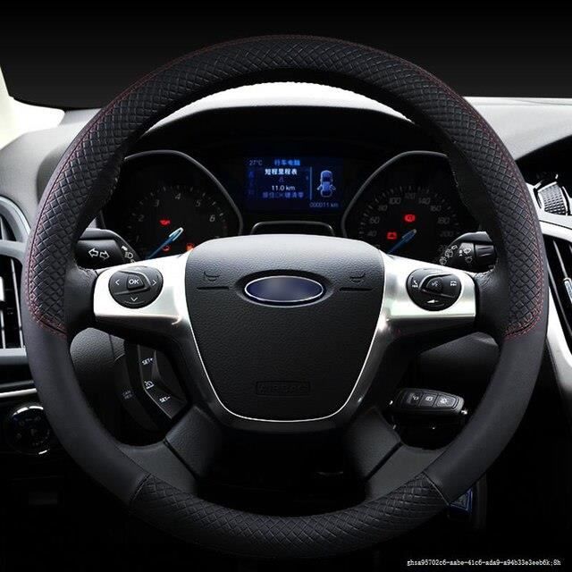Whchion Housse De Volant Voiture Pour Ford Transit Tourneo Custom 2012-2024 - 38cm Antidérapante