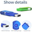 Clé USB 32 Go Lot 5 - Flash Drive Porte Clé Stockage Disque Mémoire Stick - Windows, PC, Ipad - A494-1