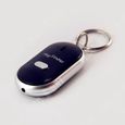 TD® Porte clé siffleur anti perte lumière LED Localisateur Sonore Key Finder Repérage de clés porte-clés fourni avec anneaux-1