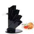 Support de rangement en céramique pour le porte-couteau en pour restaurant de cuisine à domicile (noir)   COUTEAU DE CUISINE-1