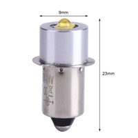 Ampoule LED De Rechange P13.5S 3W - Pour Lampe Torche & Lampe De Travail - 160/180 LM - Facile à Installer