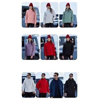 Veste Hiver Homme BULL - Polaire, Coupe-vent Imperméable, Capuche Amovible, Pour Ski, Randonnée, Plein Air