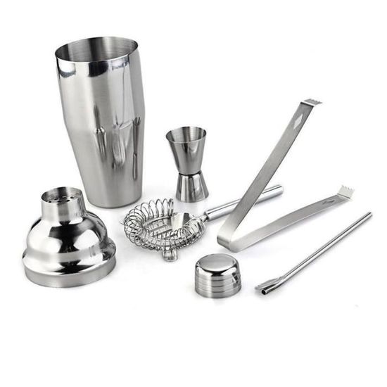 Kit de barman avec support et shaker à cocktail | 17 pièces – Kit de
