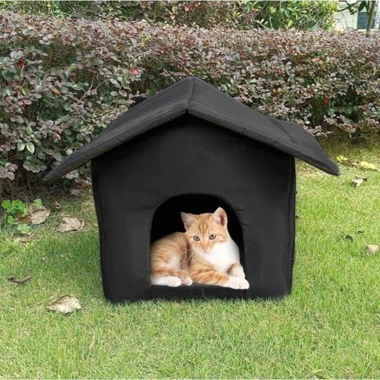 BUNIQ Niche D'extérieur Pour Chat, Maison D'extérieur Résistante Aux