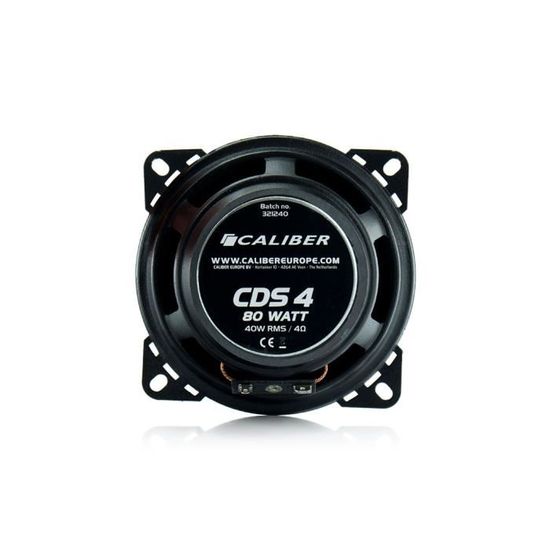 Haut-parleurs De Voiture Caliber CSB2 - 2 Enceintes 3 Voies 80W RMS FM/USB/SD/AUX