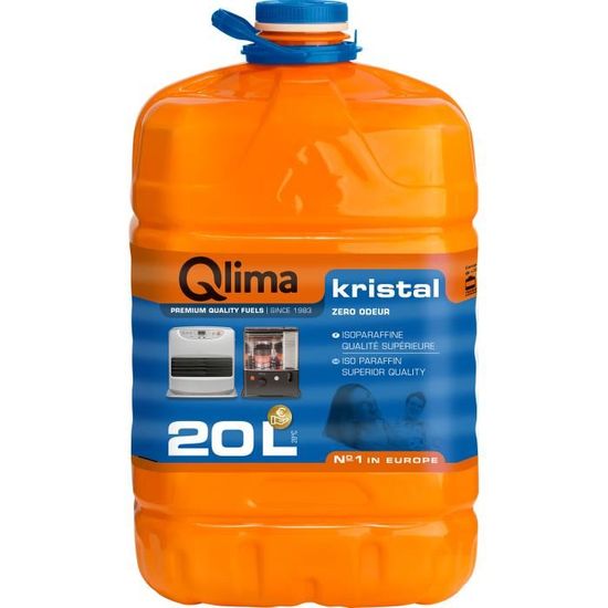 Pétrole liquide Qlima Hybrid 20L - par palette de 5 bidons éco