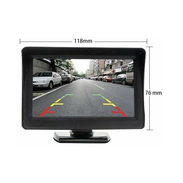 Kit de systeme de camera de recul sans fil pour voiture camion van pick up RV moniteur 4.3 pouces systeme de sauvegarde de vue ar