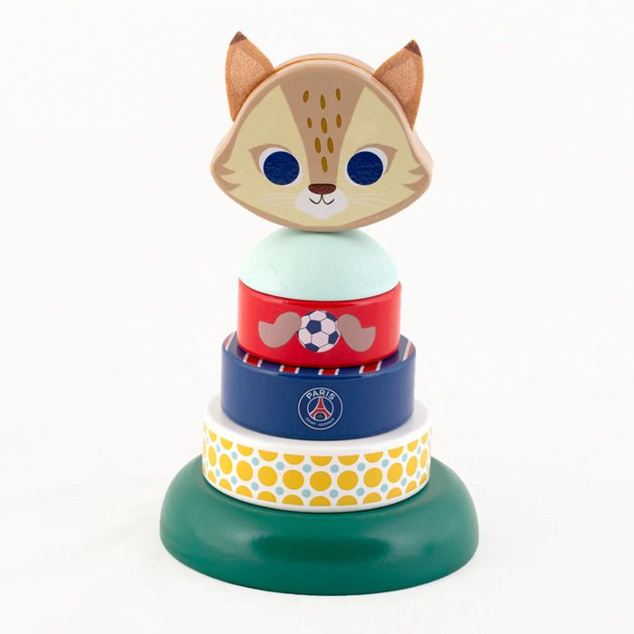 Jeu De Pyramides En Bois Ancien - Jouet Enfant Vintage