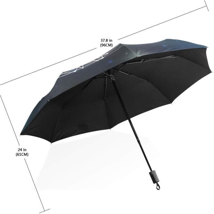 Rootti Rootti Parapluie 3 Plis Léger Motif Football Abstrait Ouverture Et ...