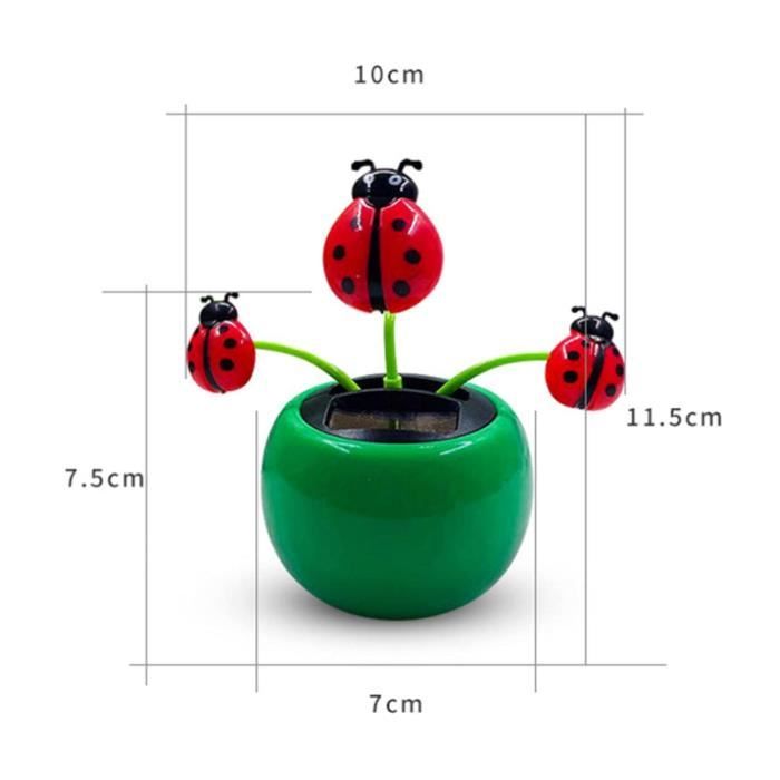 Figurine De Décoration De Fleur Solaire Wobble Figure Ornement De Figure Solaire Pour Votre Voiture,Jouets Pour Enfants(vert) - Maison Figurine De Décoration De Fleur Solaire Wobble Figure Ornement De Figure Solaire Pour Votre Voiture,Jouets Pour Enfants(vert) - Maison