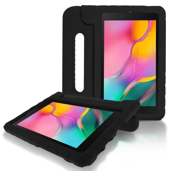 Housse Tablette Avizar Coque iPad Pro 10.5 et Air 3 2019 Hybride Poignée  Béquille Bandoulière Noir