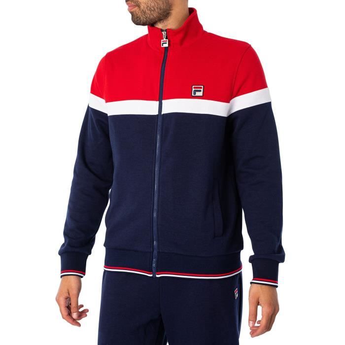Veste fila homme bleu blanc rouge new arrivals