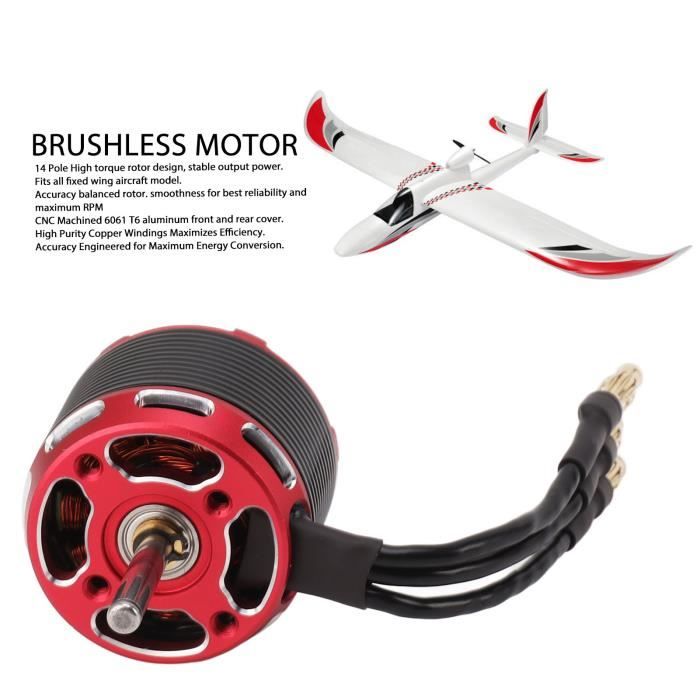 Moteur Sans Balais Alliage Aluminium Moteur Brushless 3507 380KV Étanché 12N14P – 6S Pour Drone Multirotor RC (CCW