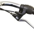 Câble de frein avant/arrière en métal argent - Dresco - pour VTT, vélo de tourisme et vélo de course-2