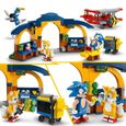 LEGO® Sonic the Hedgehog 76991 L’avion Tornado et l'Atelier de Tails, Jeu de Construction avec 4 Figurines de Personnages-2