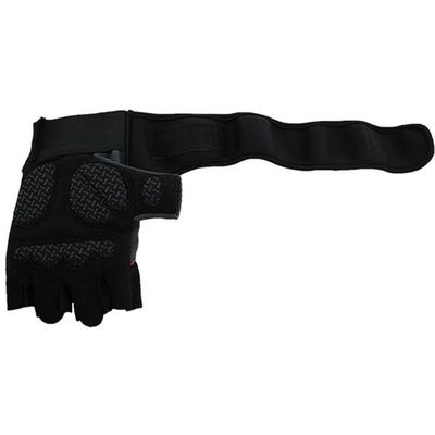 1 Paire De Gants D'entraînement, Gants D'exercice Antidérapants En Silicone à Quatre Doigts, Gants D'haltérophilie Pour Homme Et Femme Avec Coussinets Pour La Gym, L'exercice, Le Fitness, Les Levées