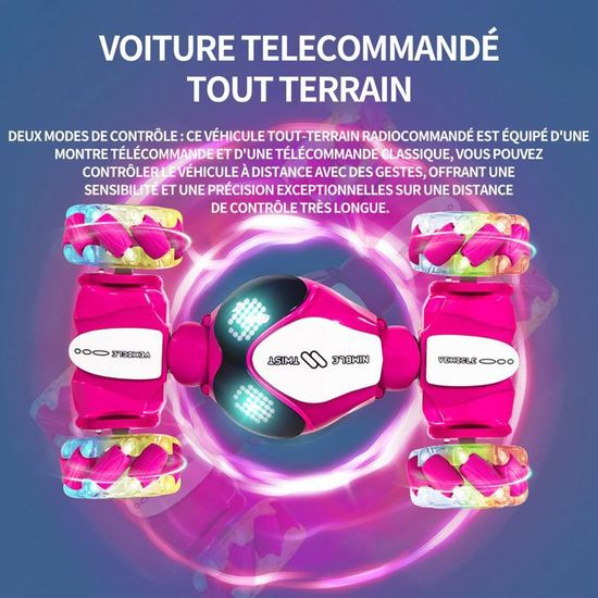 C Voiture télécommandée 4WD stunt car avec contrôle gestuel