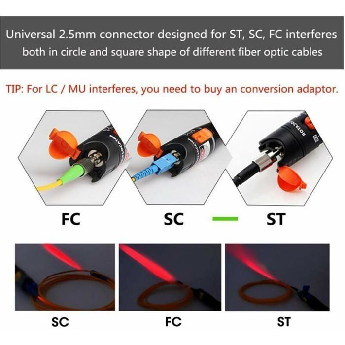 Lot De 10 Manchons (tubes) En Céramique Pour Localisateur De Défauts Fibre Optique - Accessoire De Remplacement